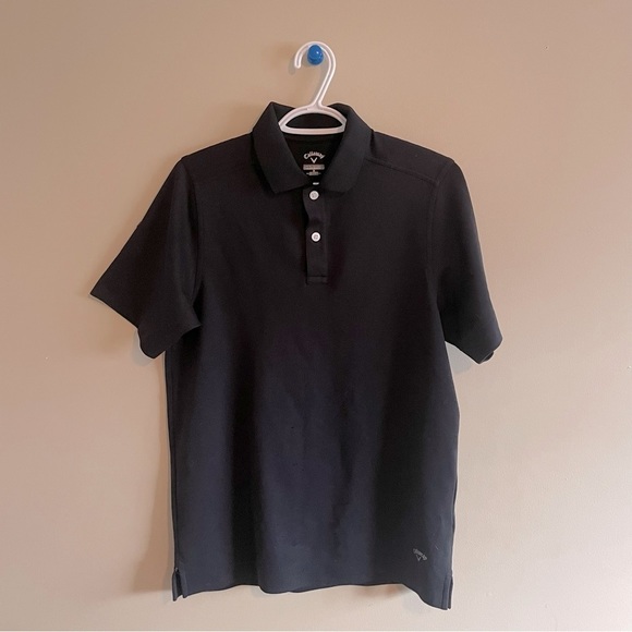 CALLAWAY Polo Golf Shirt Black | Callaway - Picture 2 of 8